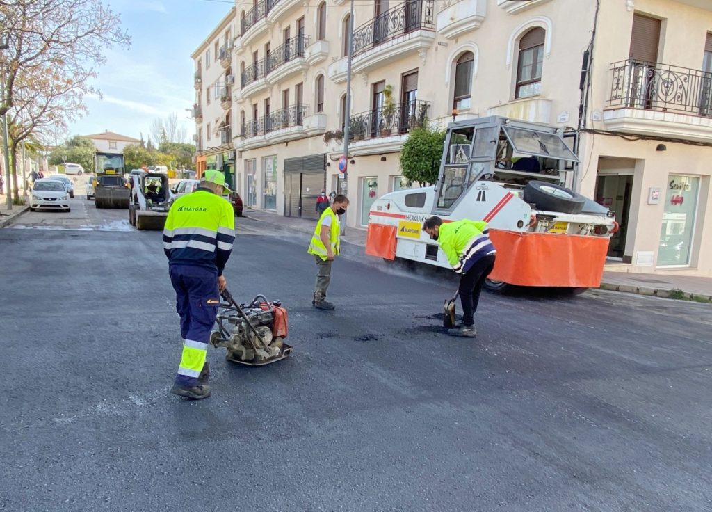 Comienza La Primera Fase Del Plan De Asfaltado De Las Calles De Ronda