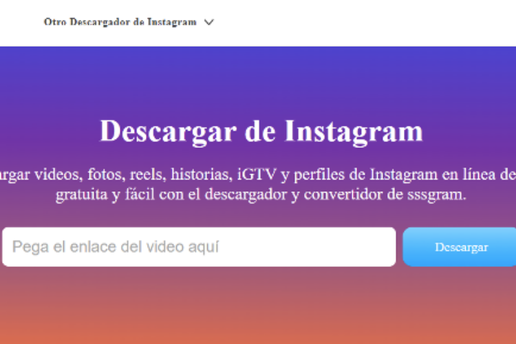 Descargador ilimitado de Instagram seguro y fácil de usar