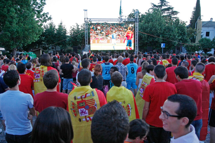 El Ayuntamiento instalará una pantalla en Blas Infante para la final de la Eurocopa