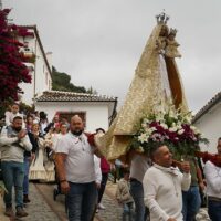 Benalauría se vuelca con su patrona, la Virgen del Rosario