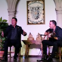 Juanito Berrocal trae su cante a la Peña Flamenca de Ronda