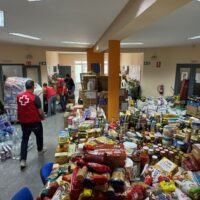 Ronda enviará 45 palets de ayuda con todo tipo de productos a Valencia