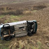 Temporal: dos hombres resultan heridos tras volcar sus vehículos en las carreteras de Ronda-Benaoján y Los Prados