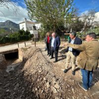 La Diputación colabora en la reparación de los daños provocados por la DANA en Jimera de Líbar y Cortes de la Frontera