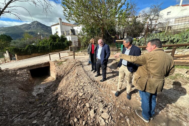 La Diputación destina 120.000 euros para reparar las carreteras de la Serranía afectadas por el temporal