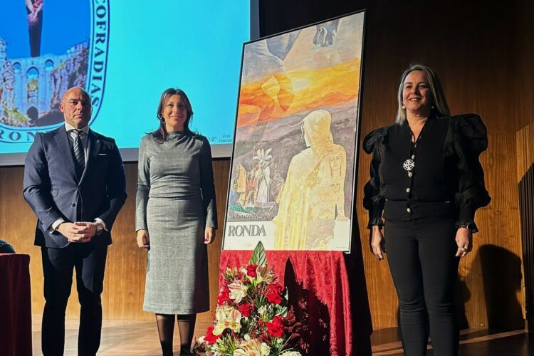 Presentan el cartel oficial de la Semana Santa de Ronda de 2025