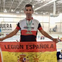 Fede Sáez, del Club Harman Trail, logra dos medallas de oro en el Campeonato de Andalucía de Pista Cubierta