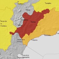 Ronda cierra colegios, guarderías, parques públicos y polideportivos al entrar en alerta roja por fuertes lluvias