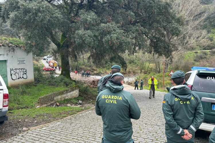 Cuarta jornada de búsqueda del motorista que cayó al río Genal y fue arrastrado por la corriente